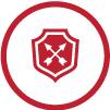 Kid-safe and pet-safe products icon