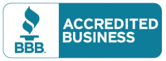 Better Business Bureau accredited business badge