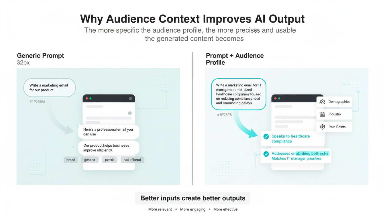 Why ChatGPT Needs to Know the Target Audience