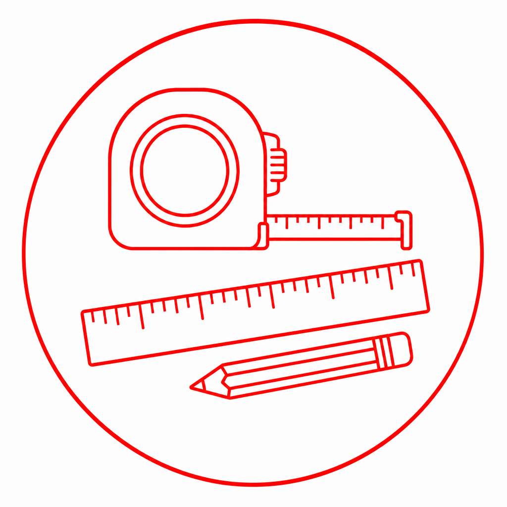 In-home measurement and templating icon