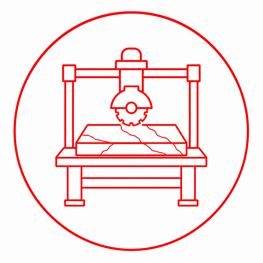 Custom quartz fabrication icon