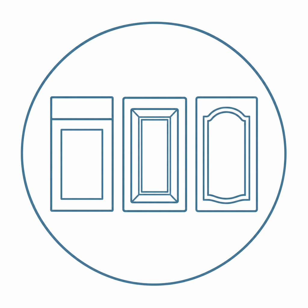 Shaker: Simple, clean, and versatile. Perfect for modern and transitional spaces icon