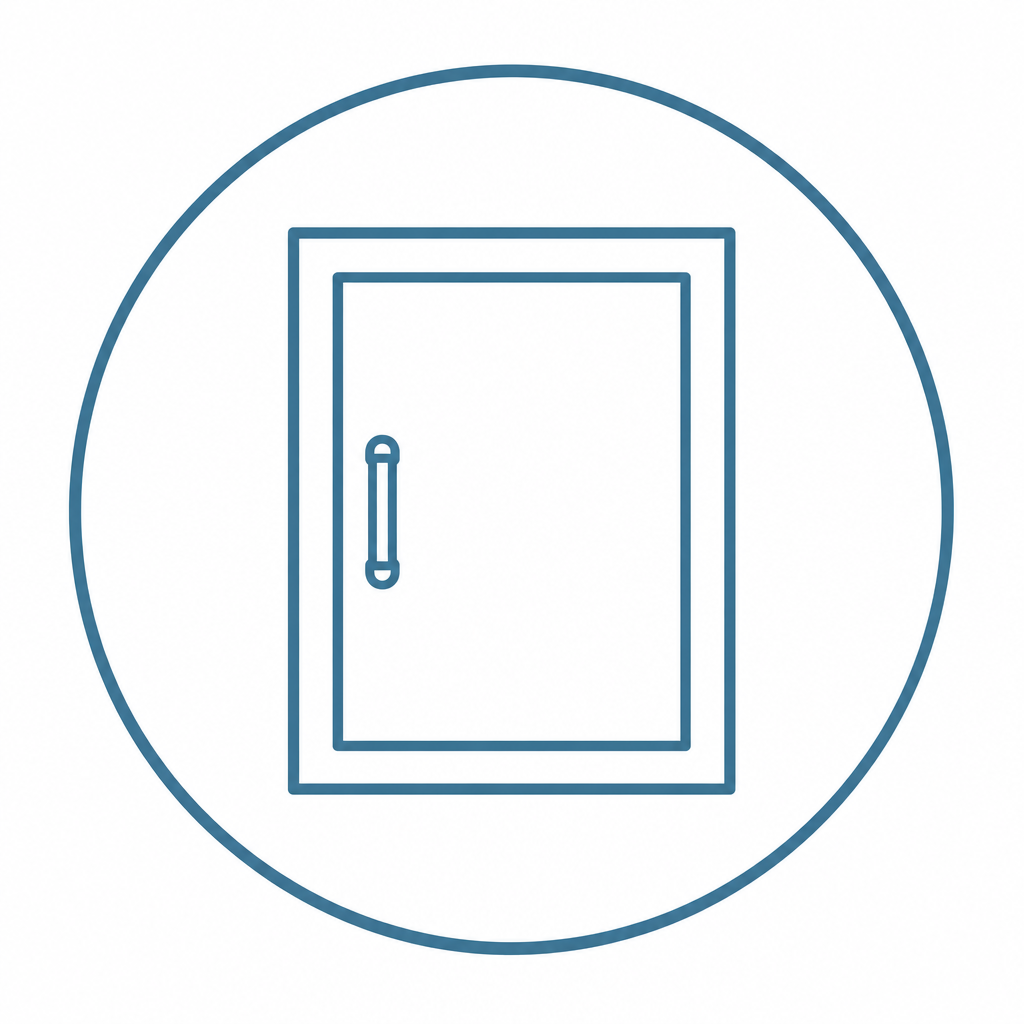 Inset cabinets: High-end craftsmanship with flush-fit doors icon