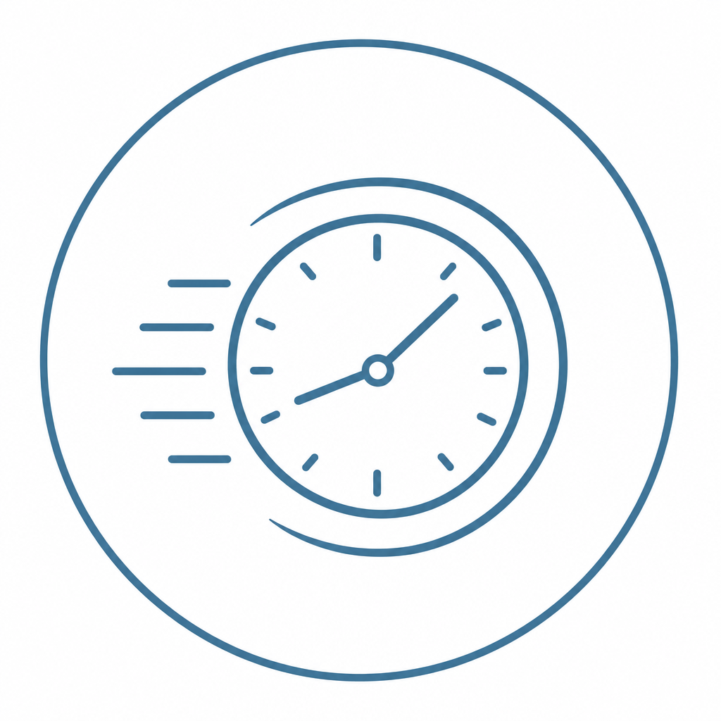 Less disruption to your daily routine icon