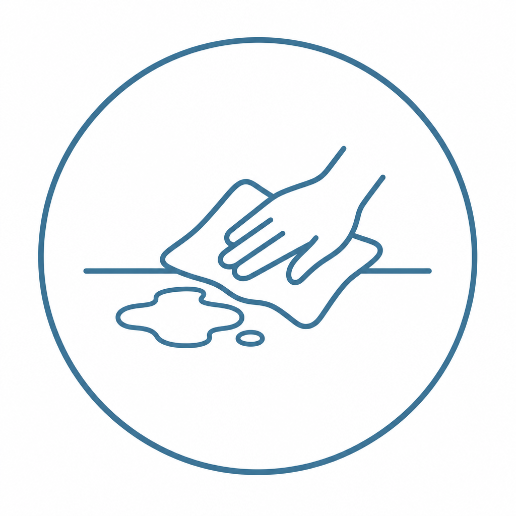 Wipe Spills Quickly icon