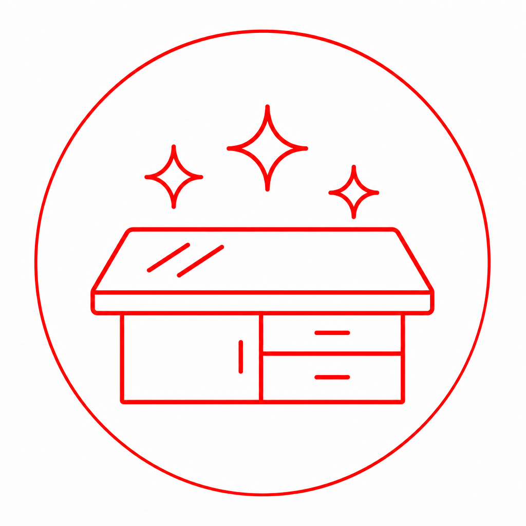Consistent results proven across many client kitchens, bathrooms, and more icon