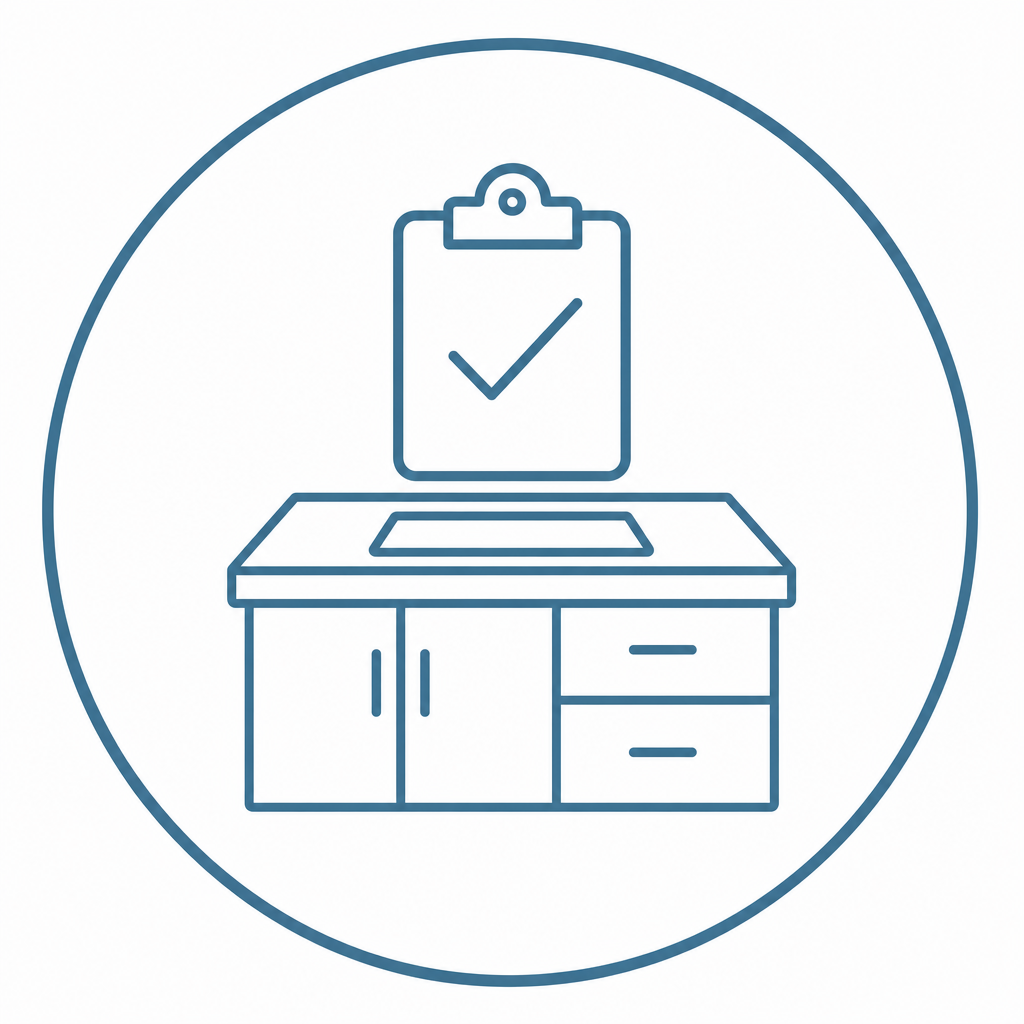 Post-installation inspections to ensure quality and durability icon