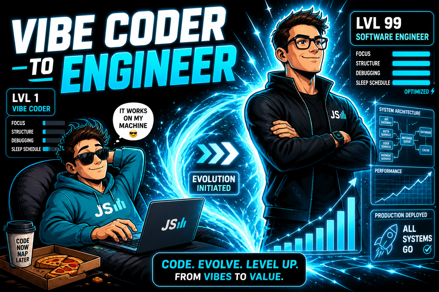 The Vibe Coder to Software Engineer Pipeline